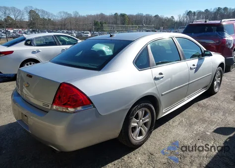 2013 Chevrolet Impala Ls z USA, uszkodzony, nr VIN 2G1WA5E37D1192432